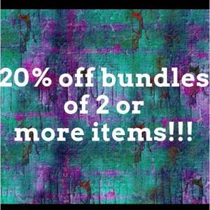 SHOP Now! Feel Free to Bundle Items!